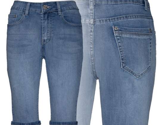Jeans Capri Damen Ref. 6793 - Größen S, M, L, XL, XXL, XXXL