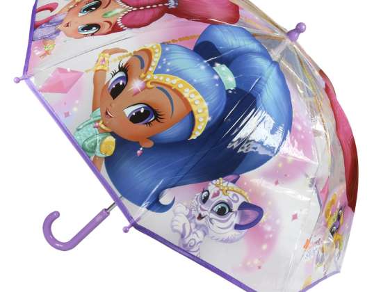 Shimmer & Shine Manual Umbrella - 8427934959228