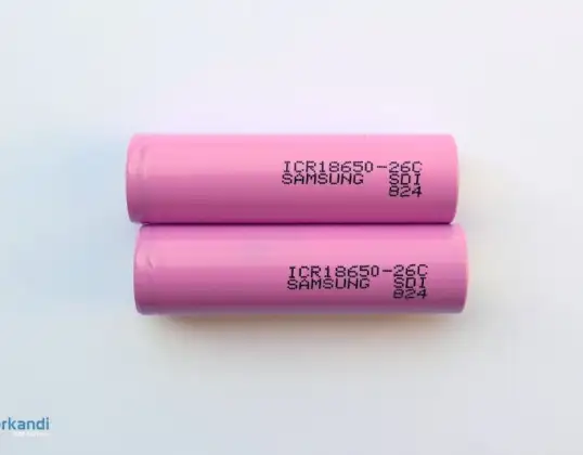 Batterie Li-ion 18650  Samsung ICR18650-26C 3,7V  2600mAh