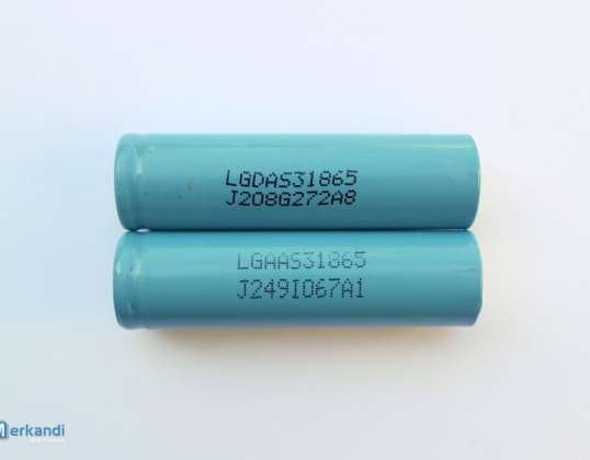 Battery Li-ion LG 18650 3,7V  LGDAS31865  2200mAh