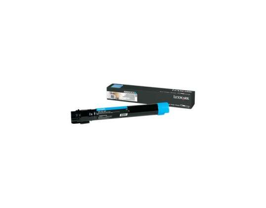 Lexmark tonercartridge - X950X2CG - cyaan X950X2CG