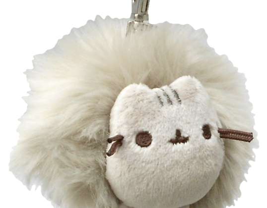 Plišasto siva Pusheen™ Keychain - 28399102693