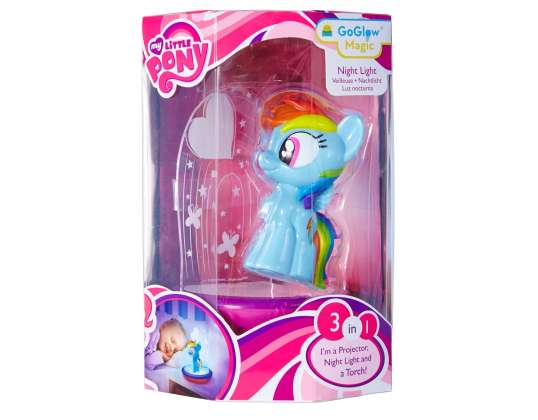 Nočné osvetlenie My Little Pony s baterkou - 5013138661376