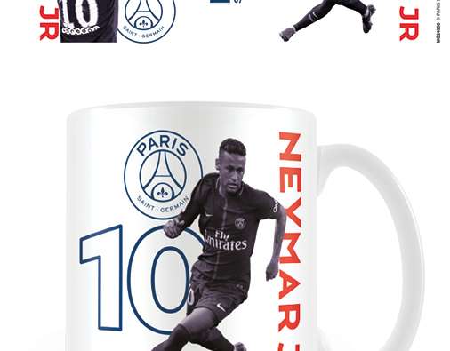 Paris Saint Germain (Neymar Jr) ceramic mug - 5050574249003