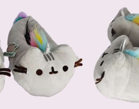 Papuci de pluș unicorn Pusheen - 5051516803437