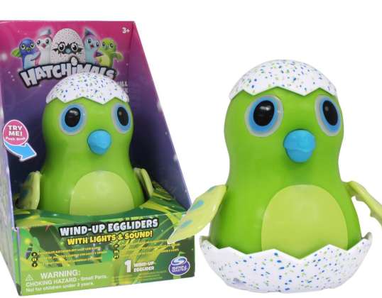 Aufziehbare Hatchimals - Licht, Ton, Bewegung - 5055114365175A