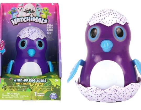 Aufziehbare Hatchimals - Licht, Ton, Bewegung - 5055114365175B