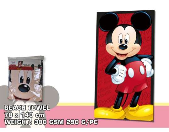 Mickey Mouse badehåndklæde - 8435507802956