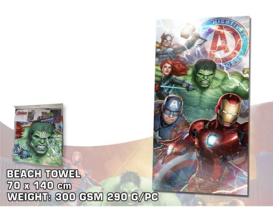 Avengers beach towel - 8435507802994