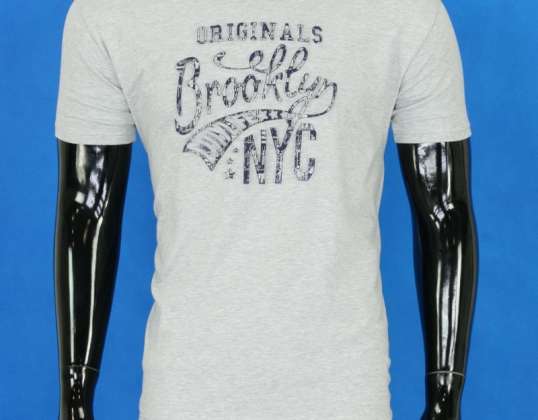 3D Men's T-shirt "Brooklyn NYC" OVERSIZE SIZE