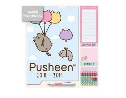 Planificador 2018-2019 Pusheen - 8435497210236