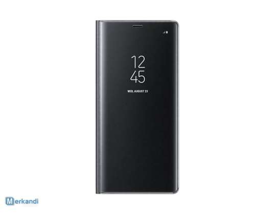 Galaxy Note8 prozirni prikaz Stojeći poklopac - crna