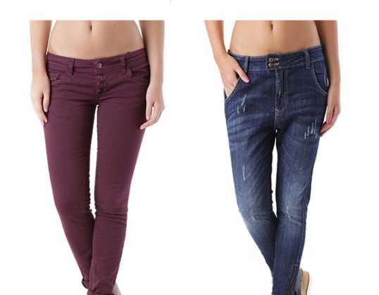 STOCK WOMAN&#39;S JEANS PANTS F/W - Brands: 525, BRAY STEVE ALAN