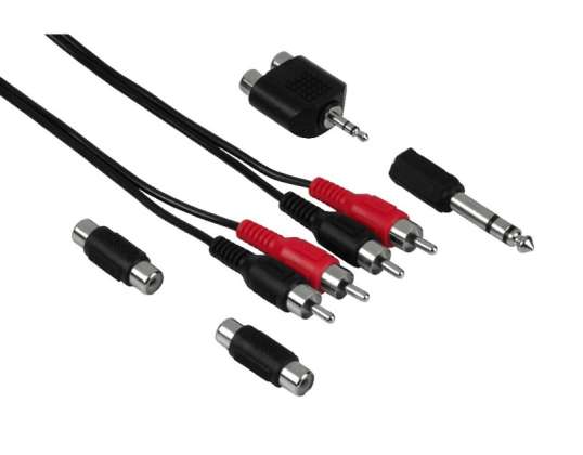 Hama RCA-verbindingsset, 2,5 m