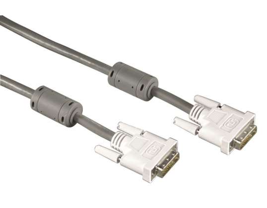 Hama DVI Dual Link Cable, ferrite core, double shielded, 1.80 m
