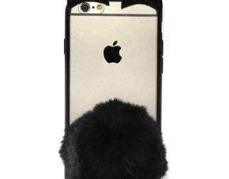 FUNDA GATO CON LA COLA NEGRO IPHONE 6S 6