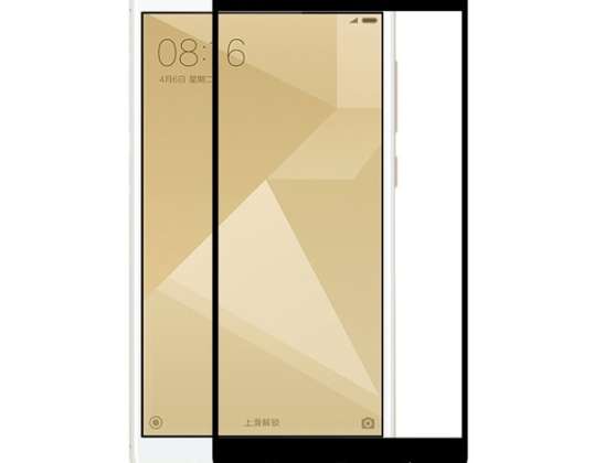 CRISTAL TEMPLADO PANTALLA COMPLETA 3D XIAOMI REDMI NOTE 5A MARCO DE GEL NEGRO