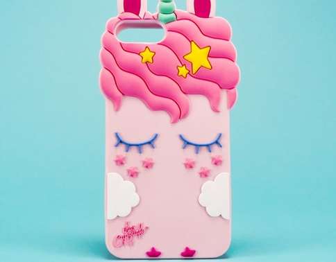 ETUI 3D SLEEPY UNICORN IPHONE X