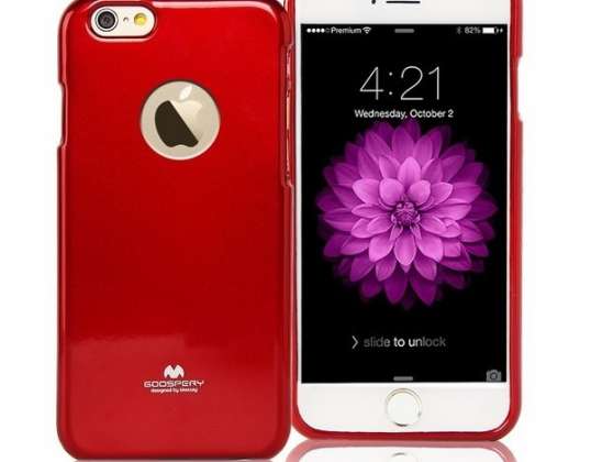 FUNDA MERCURY JELLY ROJA IPHONE 6 6S PLUS