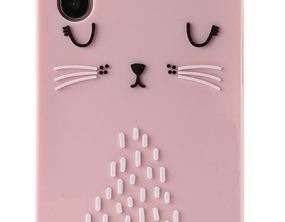 CASE 3D CAT WITH HORN LG K8 2017