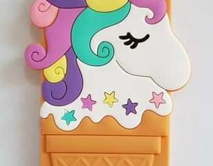 FUNDA 3D IPHONE PONY HORN DARK X