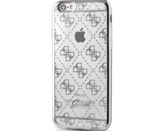 GUESS HÜLLE 4G TRANSPARENT GUHCS9TR4GSI SAMSUNG GALAXY S9 SILBER