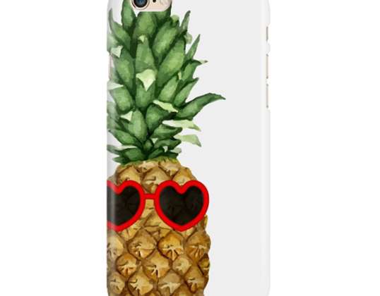 FUNNY BOOK CASE OVERPRINT ANANAS IPHONE 6S 6