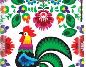 FUNDA DIVERTIDA FUNDA ESTAMPADO GALLO BLANCO LG K10 2017