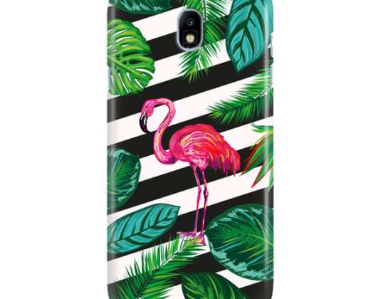 MORSOM BOKVESKE SAMSUNG GALAXY OVERTRYKK FLAMINGO 2017 J7