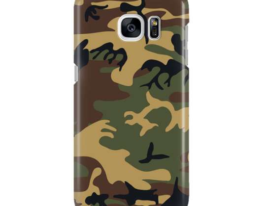 FUNNY CASE CASE CAMOUFLAGE PRINT BROWN SAMSUNG GALAXY S7