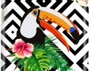 FUNDA DIVERTIDA FUNDA TUCÁN ESTAMPADO SAMSUNG GALAXY S6 EDGE