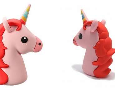 BANQUE D’ALIMENTATION 2600MAH EMOJI LICORNE ROSE