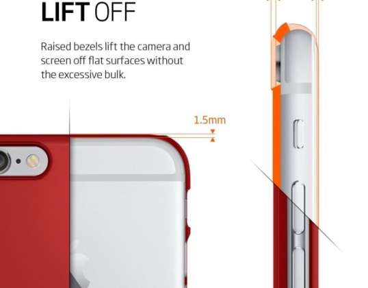 SPIGEN THIN FIT IPHONE 6 6S CZERWONY 035CS22380
