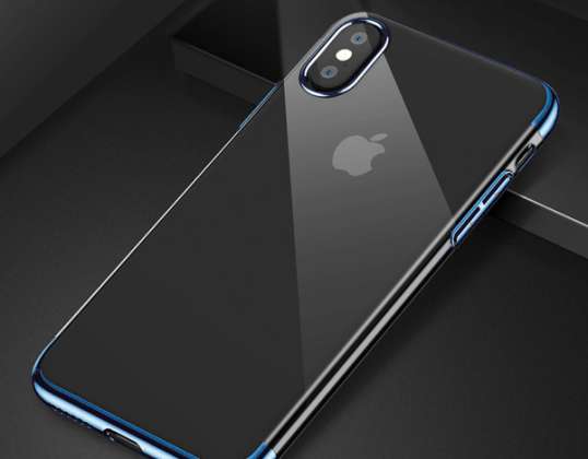 ЧЕХОЛ BASEUS С БЛЕСТКАМИ СИНИЙ IPHONE X