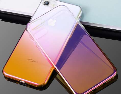 CUSTODIA AURORA ARANCIONE COLORATO XIAOMI REDMI 5A