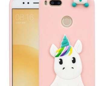 CASE UNICORN BABY PINK IPHONE X