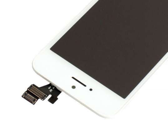 DISPLAY + TOUCH AAA QUALITÄT TIANMA GLAS IPHONE 5 WEISS