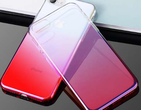 CAIXA AURORA COR-DE-ROSA COLORIDO SAMSUNG GALAXY S8 PLUS
