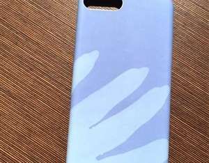 FUNDA UV AZUL BLANCO IPHONE 6S 6