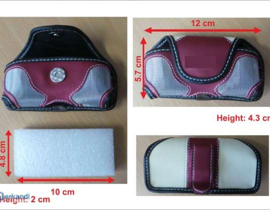 Multi-Purpose Belt Clip Hölster Pouch Case för glasögon, knivar, telefoner