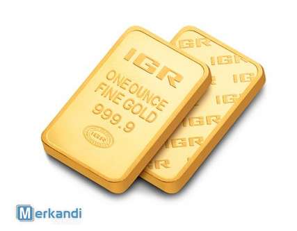 1 ounce gold bar (IGR Inc.) tax-exempt according to § 25c USTG