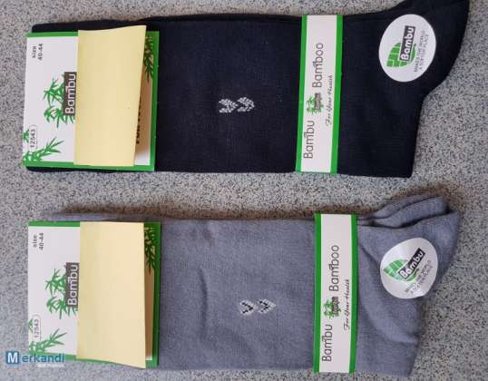 Zbytky bambusových ponožek ze Švýcarska