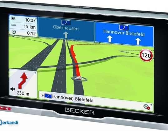 Autonavigation Becker Active.5 CE  LIFETIME KARTEN Großhandel