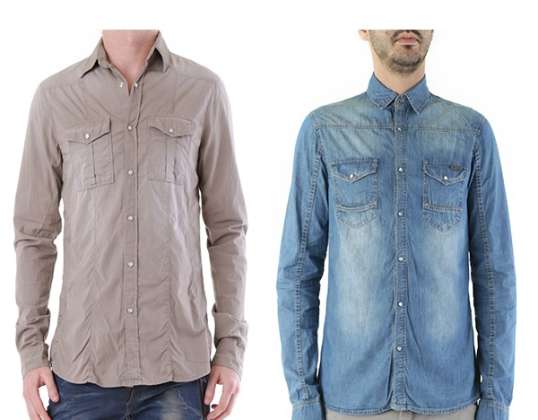 ESTOQUE DE CAMISAS HOMENS 525 F / W