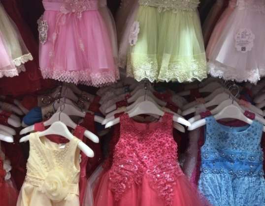 Robes de soirée pour enfants Restes en gros