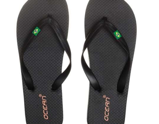 21200 Men Size Brazil Flip Flops #44