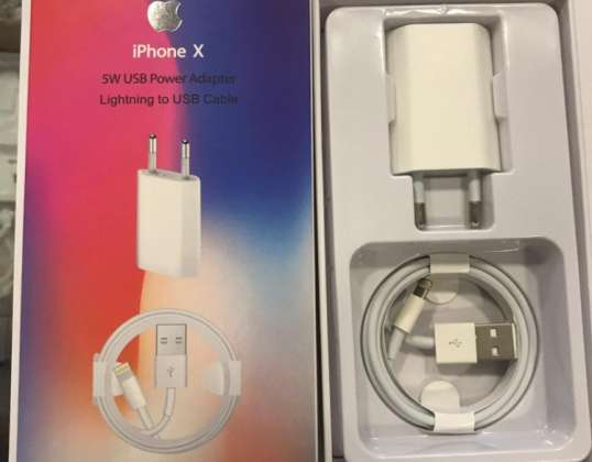 Apple 5W USB Power Adapter + 1m Lightning Kabel für iPhone