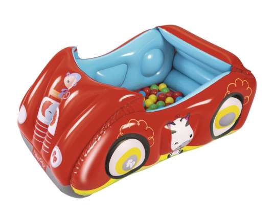 Bestway 93520 Fisher-Price® 47" x 31" x 20"/1.19m x 79cm x 51cm Race Car Ball Pit