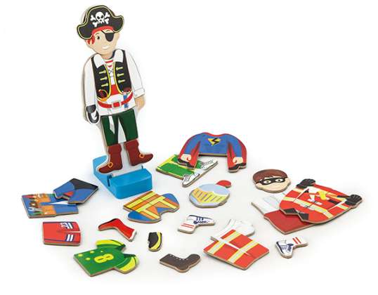 Viga 50021 Magnetic Dress Up Game - Boy