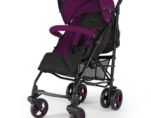 Milly Mally Royal Paarse Kinderwagen (0266, Milly Mally)